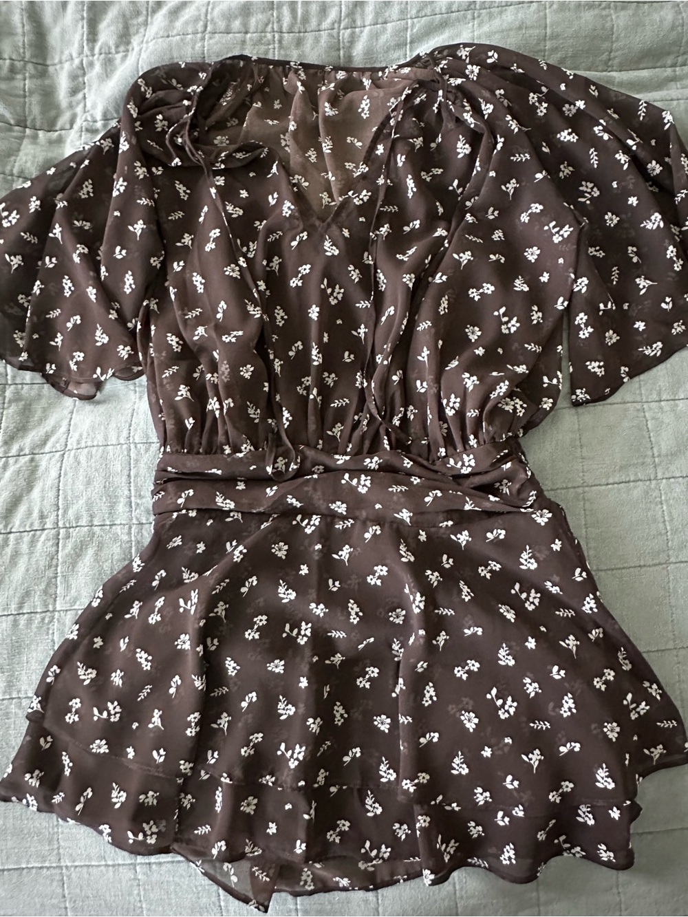 Abercrombie & Fitch Angel Sleeve Mini Dress size Small